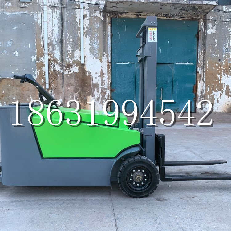 宝鸡市小型电动叉车1吨2吨步行站驾式电瓶堆高充电装卸车液压升降车铲车